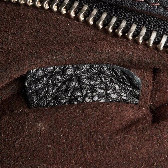 Louis Vuitton Black Monogram Mahina Leather Selene PM Bag - Picture 12 of 12